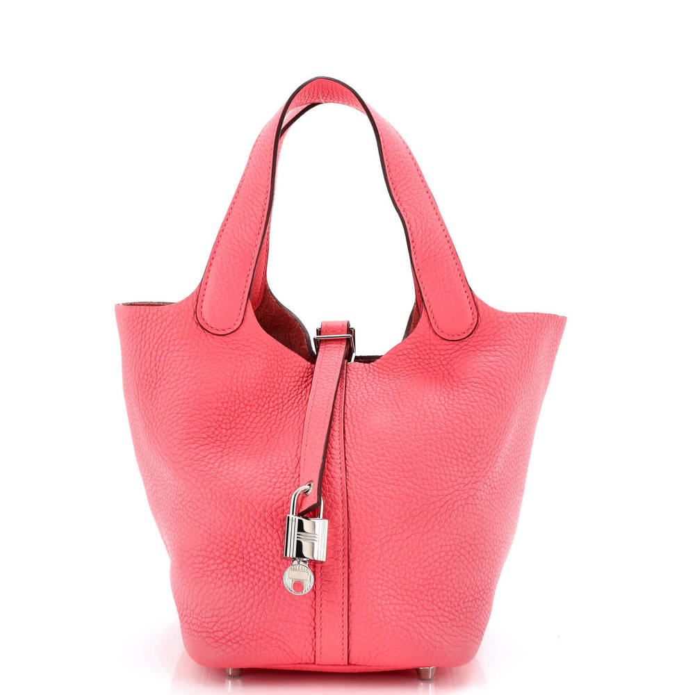 Hermes PM Picotin Lock Bag Clemence